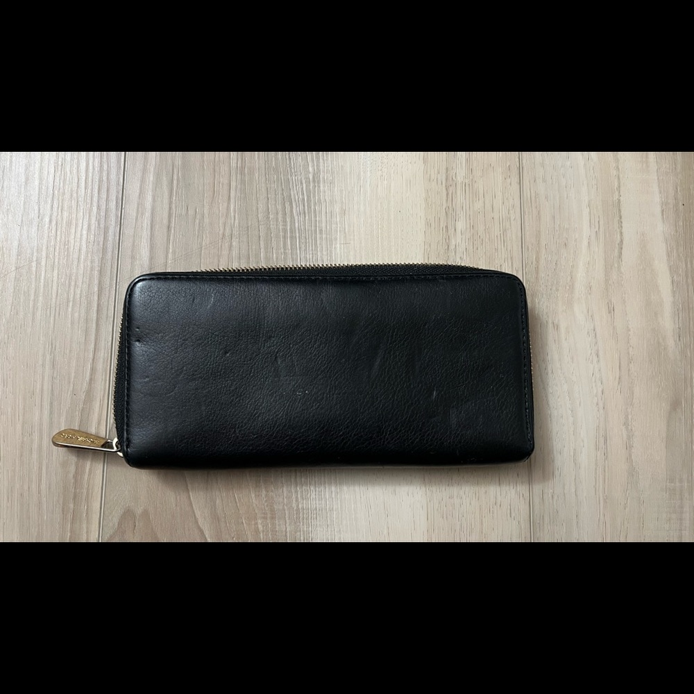 Michael Kors Black Leather Wallet - Picture 7 of 12
